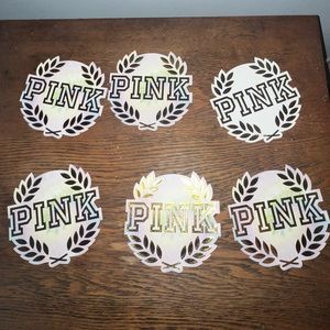 6 PINK FLYERS